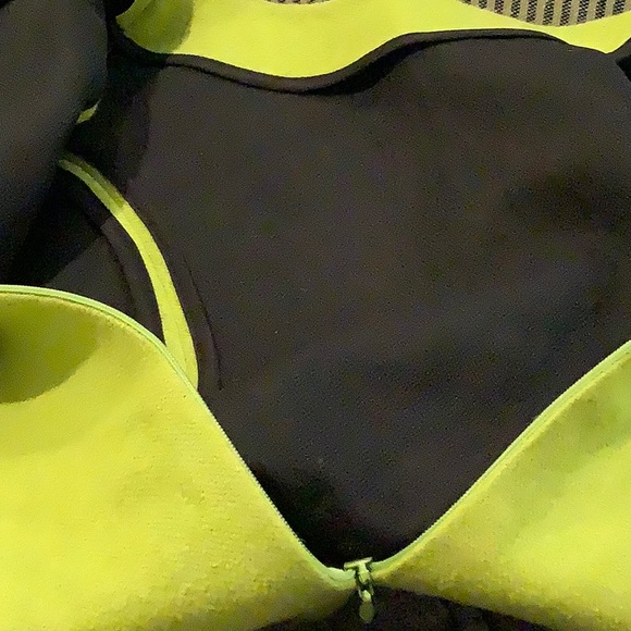 Green Hand Painted Wool A-Line Retro 50sEclectic Funky Wearable Art Midi Dress M - Picture 9 of 13